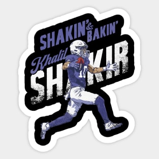 Khalil Shakir Buffalo Shakin & Bakin Sticker